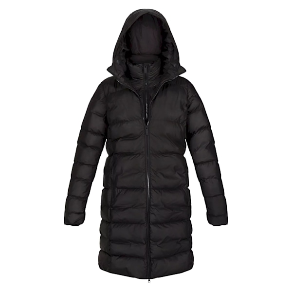 Regatta Damjacka Pandia II med Huva Storlek 14 UK Svart Black 14 UK