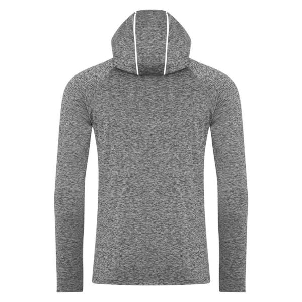 AWDis Just Cool Herr Cowl Neck Långärmad Baslager Topp M Grå Grey Melange M