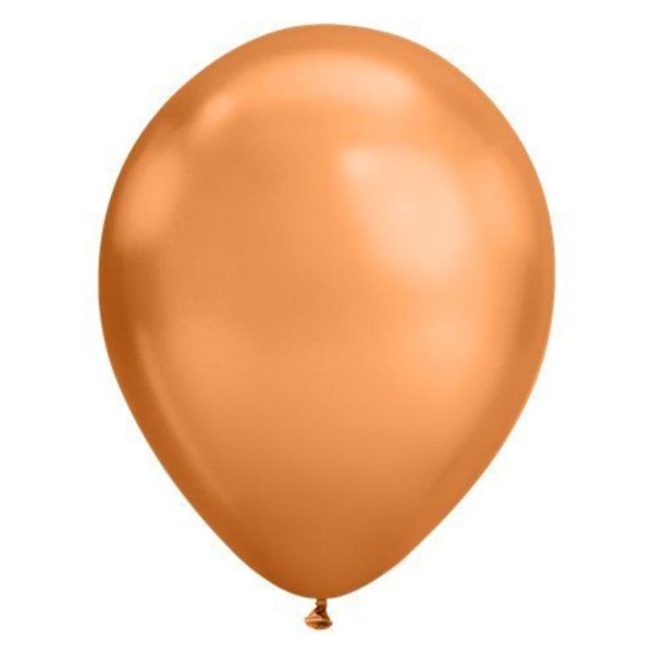 Qualatex Latex vanliga ballonger (förpackning med 100) 11in koppar Copper 11in