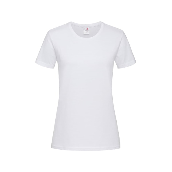 Stedman Dam/Dam Comfort Tee S Vit White S