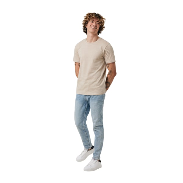 Iqoniq Unisex Vuxen Brett Återvunnen Bomulls T-shirt L Ljus Ljung Light Heather Brown L