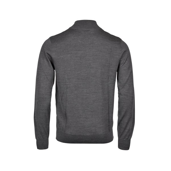 Tee Jays Herr Halv Zip Sweatshirt M Gråmelerad Grey Melange M