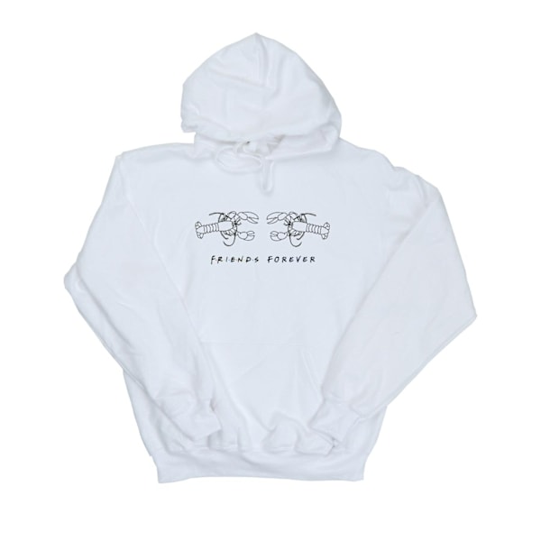 Friends Girls Lobster Logo Hoodie 3-4 år Vit White 3-4 Years