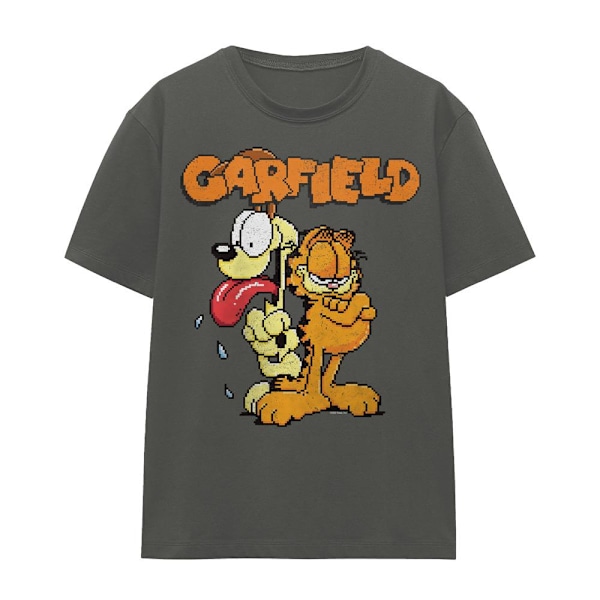 Garfield Unisex Vuxen The Game T-Shirt L Gråmelerad Charcoal L
