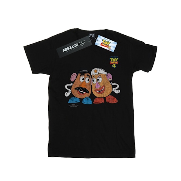 Disney Boys Toy Story 4 Mr And Mrs Potato Head T-Shirt 9-11 Yea Black 9-11 Years