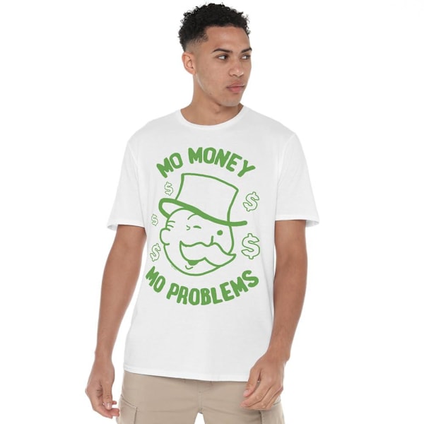 Monopoly Herr Mo Problems T-Shirt M Vit White M