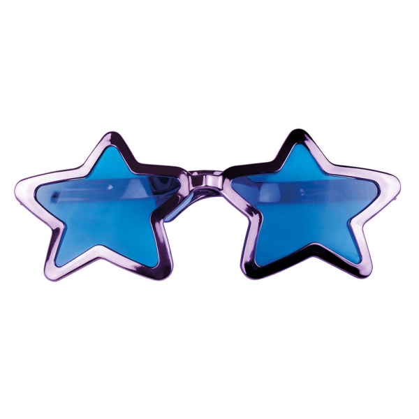 Boland Mega Star Glasögon One Size Lila/Blå Purple/Blue One Size