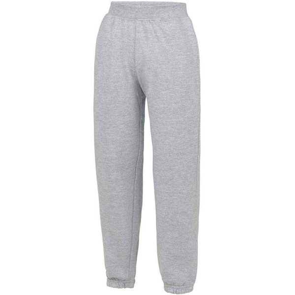 Awdis Barn/Barn Heather Cuffed Joggingbyxor 12-13 År Heather Grey 12-13 Years