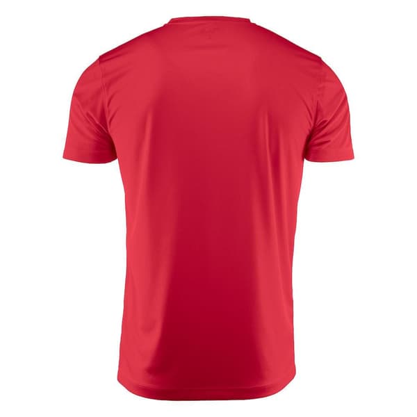 Printer RED Herr Run Active T-shirt 4XL Röd Red 4XL