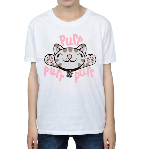 Big Bang Theory Boys Soft Kitty Purr T-shirt 12-13 år Vit White 12-13 Years