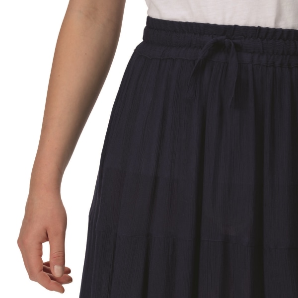 Regatta Dam/Dam Hansika Tiered Skirt 14 UK Navy Navy 14 UK