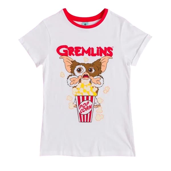 Gremlins Dam/Dam Movie Night Gizmo Pyjamasset M Röd/Vit Red/White M