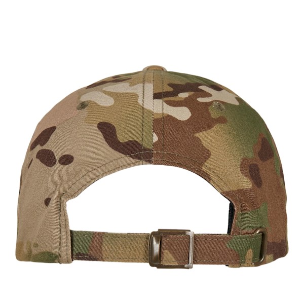 Flexfit by Yupoong Multicam Bomullstwill Dad Cap One Size Multi Multicam One Size