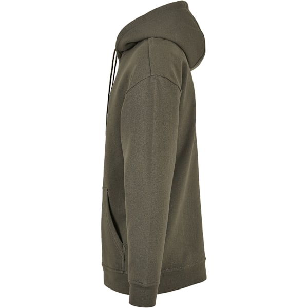 Build Your Brand Basic Oversized Hoodie för Män 4XL Olivgrön Olive 4XL