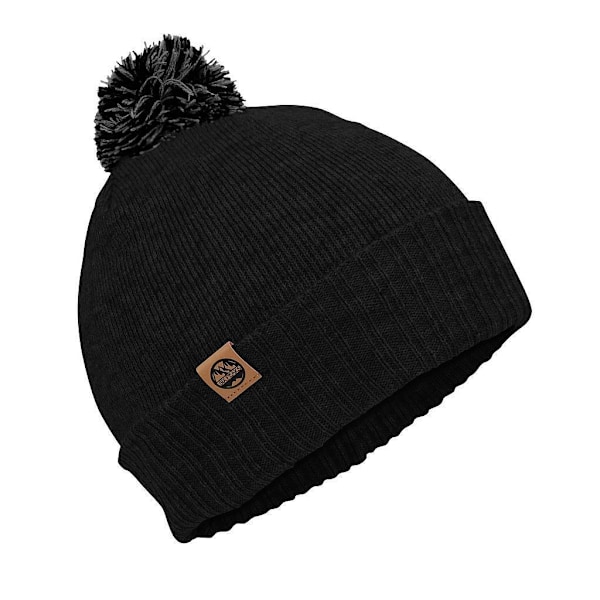 Six Peaks Unisex Vuxen Pom Pom Mössa One Size Svart/Grå Black/Grey One Size