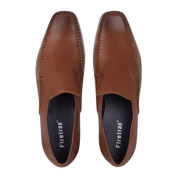 Firetrap Herr Hampton Läderskor 7 UK Brun Brown 7 UK