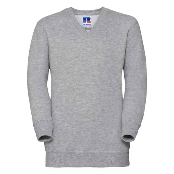 Jerzees Schoolgear Barn/Barn V-hals Sweatshirt 9-10 år Light Oxford 9-10 Years