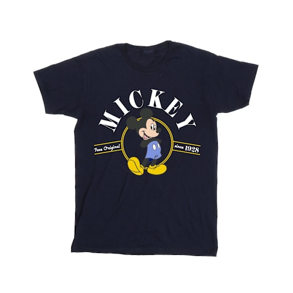 Disney Boys Mickey Mouse True Original T-Shirt 12-13 år Marinblå Navy Blue 12-13 Years