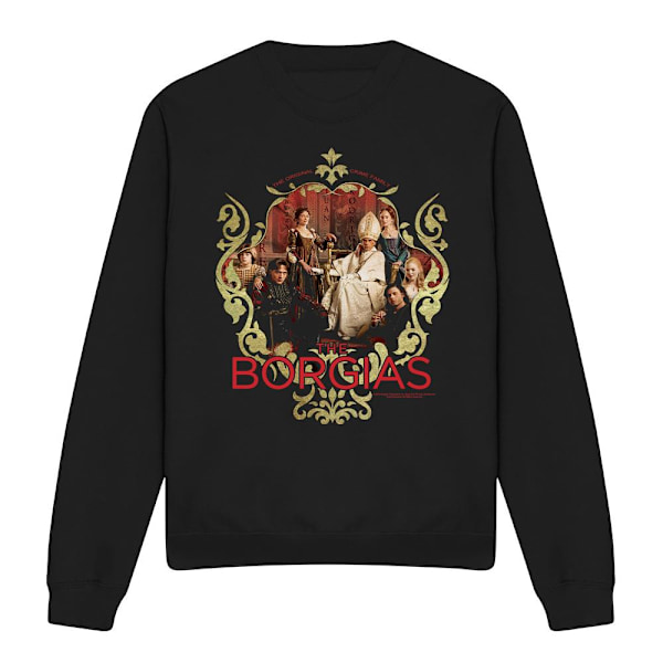 The Borgias Unisex Vuxen Familjeporträtt Sweatshirt M Svart Black M
