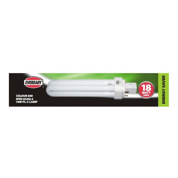 Eveready Energy Saver 4 Pin Bulb One Size Cool White Cool White One Size