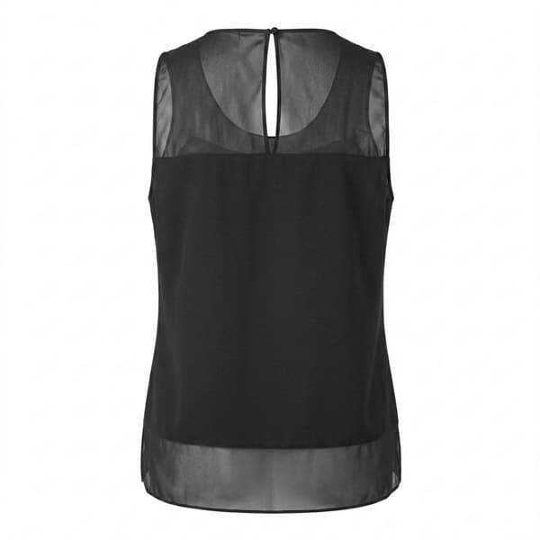 Ted Baker Dam Racerback Ärmlös Linne 10 UK Svart Black 10 UK
