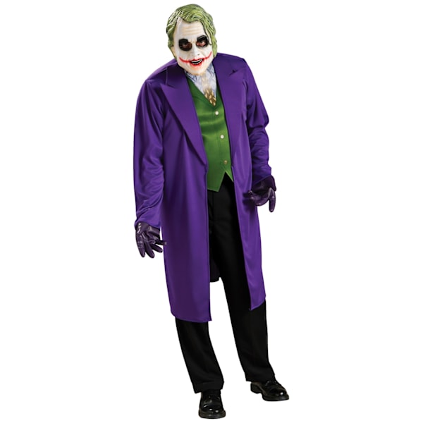 The Joker Herrkostym XL Lila/Grön/Svart Purple/Green/Black XL