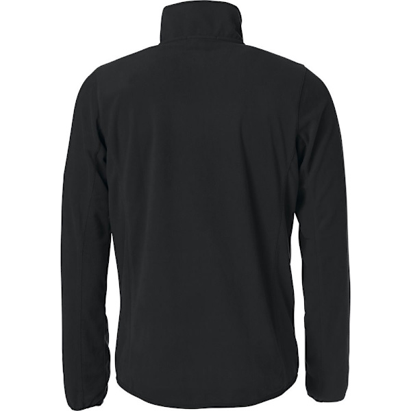 Clique Herr Basic Microfleece Fleecejacka L Svart Black L