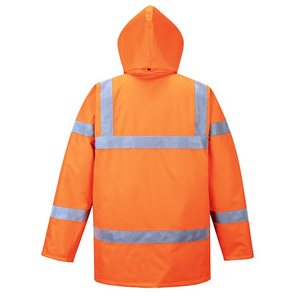 Portwest Hi-Vis Säkerhetstrafikjacka för Herr 4XL Orange Orange 4XL