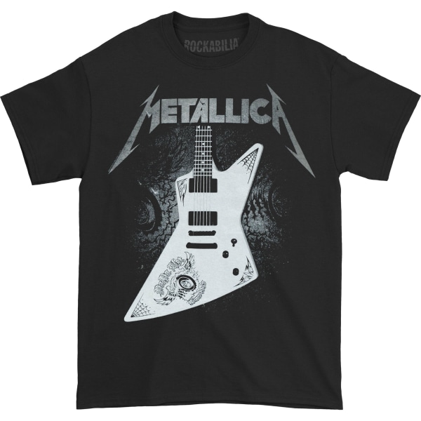 Metallica Unisex Adult Papa Het Guitar T-Shirt XL Svart Black XL