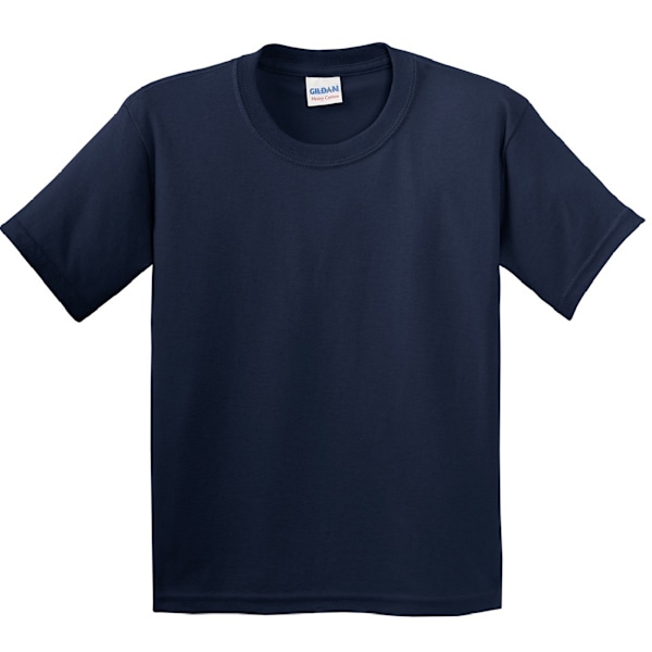 Gildan Youth Unisex Heavy Cotton T-Shirt XS Marinblå Navy XS