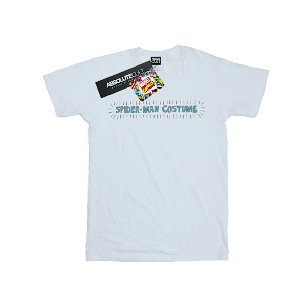 Marvel Herr Spider-Man Kostym T-shirt 4XL Vit White 4XL
