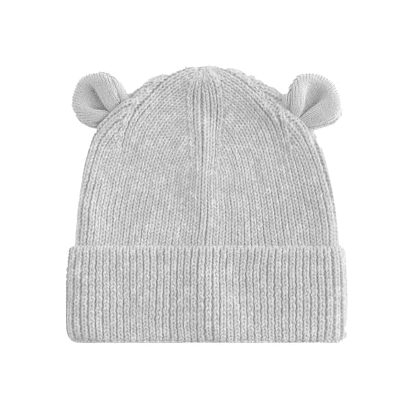 Beechfield Baby Bear Ekologisk Mössa 6-12 Månader Cloudy Grey Cloudy Grey 6-12 Months