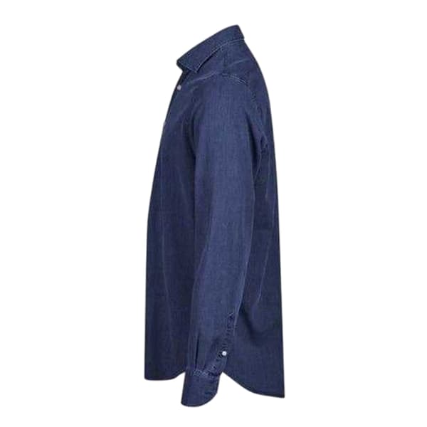 Tee Jays Herrskjorta i denim S Blå denim Blue Denim S