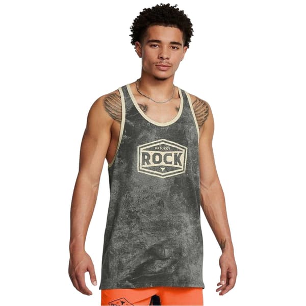 Under Armour Herr Project Rock Tools Of The Trade Linne S Grön Green S