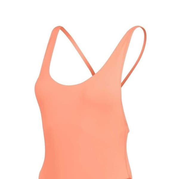 Speedo Dam/Dam Solid Baddräkt i ett stycke 8 UK Peach Peach 8 UK