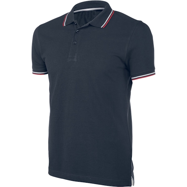 Kariban Herr Kontrastfärgad Kortärmad Polotröja 3XL Marinblå Navy 3XL