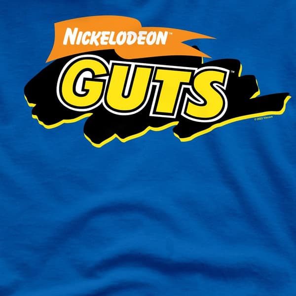 Nickleodeon Guts Herr Logotyp T-Shirt M Kungsblå Royal Blue M