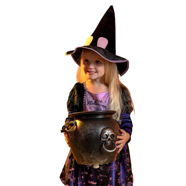 Greta Gris Häxdräkt i polyester för flickor 3-4 år lila Purple 3-4 Years