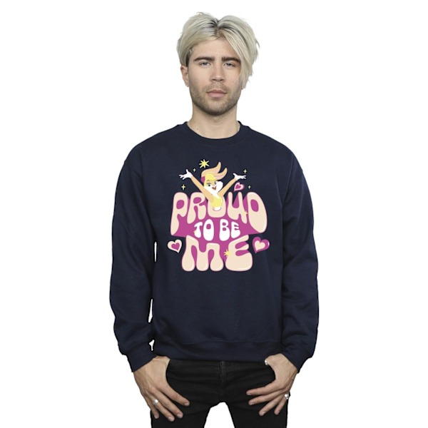 Looney Tunes Mens Lola Proud To Be Me Sweatshirt L Marinblå Navy Blue L