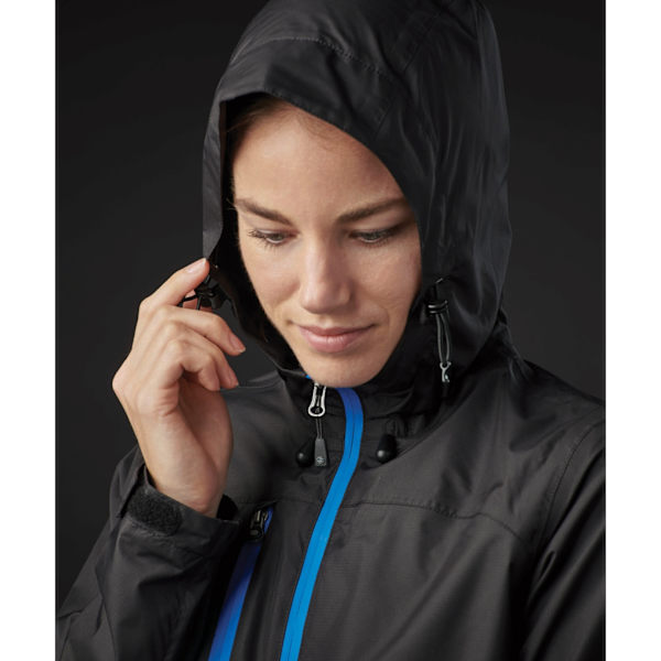Stormtech Dam/Kvinnor Olympia Soft Shell Jacka L Svart/Azur Black/Azure Blue L