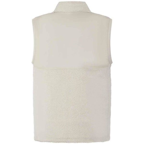 Front Row Unisex Vuxen Sherpa Återvunnen Väst M Natur Natural M