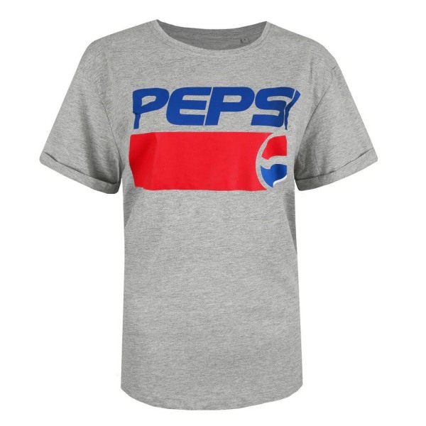 Pepsi Dam/Dam 1991 T-shirt S Sports Grå/Blå/Röd Sports Grey/Blue/Red S