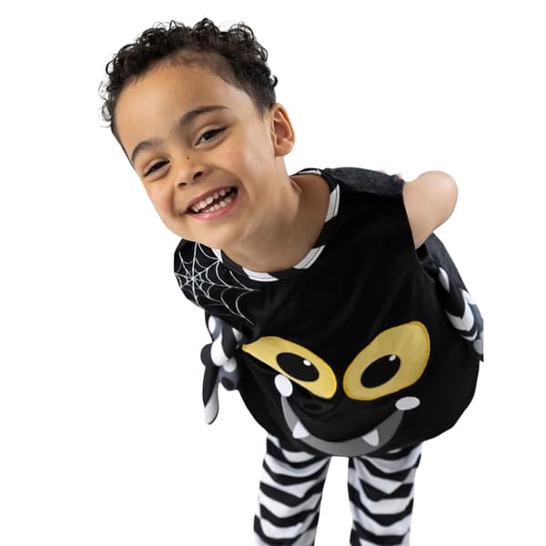 Blues Group Spindel-kostymset för barn 3-4 år Svart Black 3-4 Years