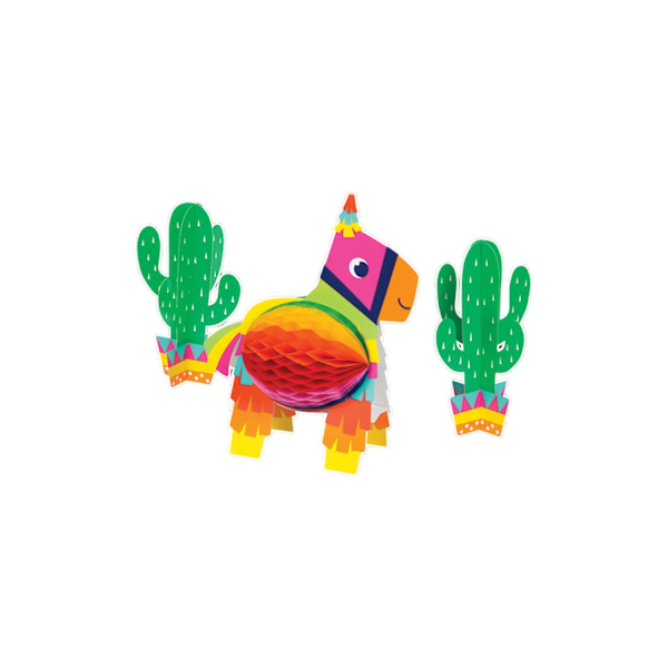 Creative Party Fiesta Honeycomb Party Centrepiece One Size Mult Multicoloured One Size