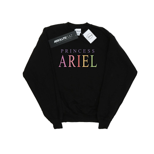 Disney Dam/Kvinnor Den Lilla Sjöjungfrun Ariel Grafisk Sweatshirt Black XL
