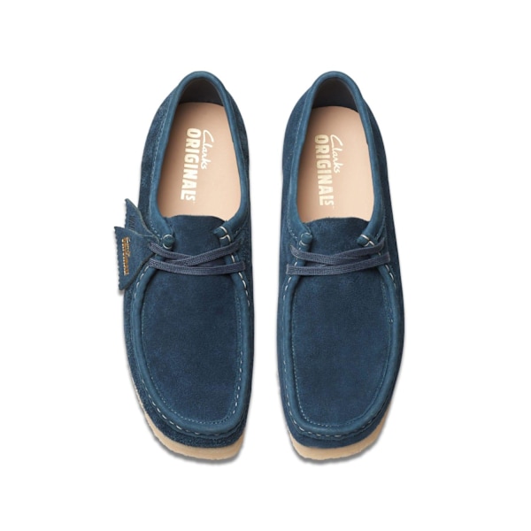 Clarks Wallabee mockaskor för män 8.5 UK Navy Navy 8.5 UK