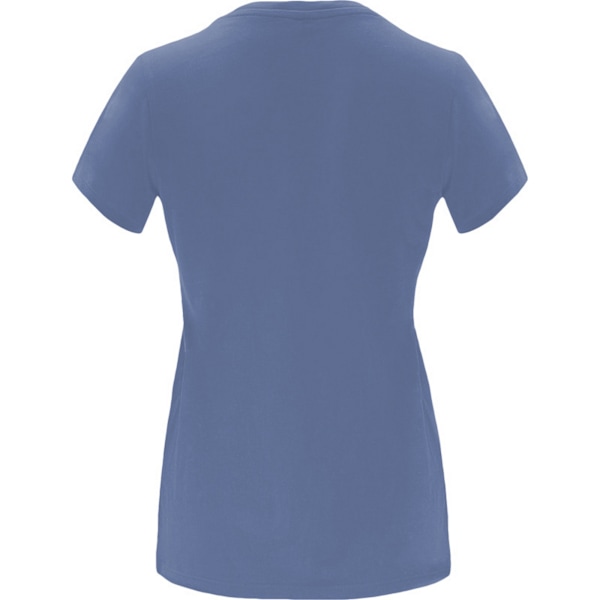 Roly Dam/Kvinnor Capri Kortärmad T-shirt XL Blå Denim Blue Denim XL
