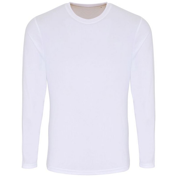 TriDri Herr Långärmad Funktionströja S Vit White S