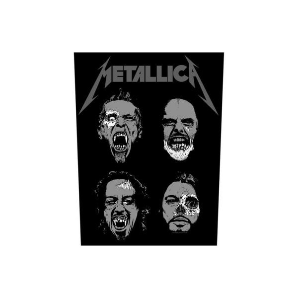 Metallica Undead Patch One Size Svart/Grå/Vit Black/Grey/White One Size