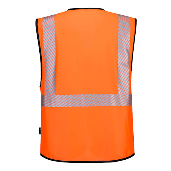 Portwest Hi-Vis säkerhetsväst för män 3XL orange/svart Orange/Black 3XL